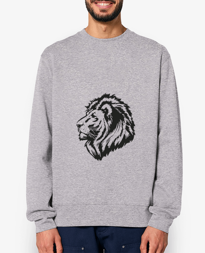 Sweat-shirt Proud Tribal Lion Par Eleana