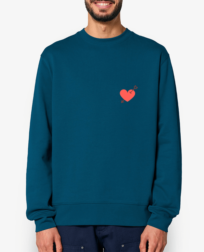 Sweat-shirt coeur percé Par Nana