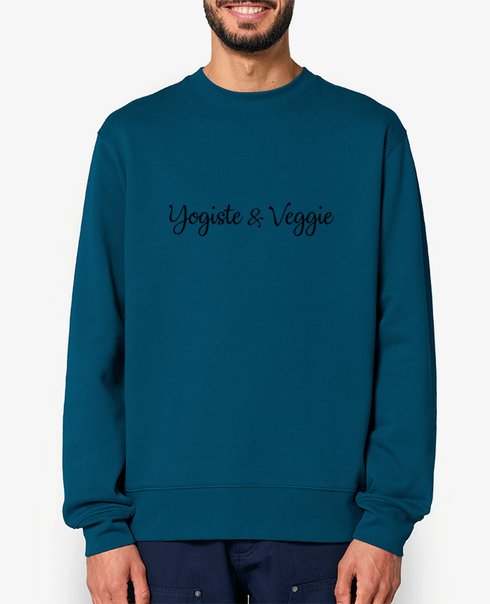 Sweat-shirt Yogiste et veggie Par Nana