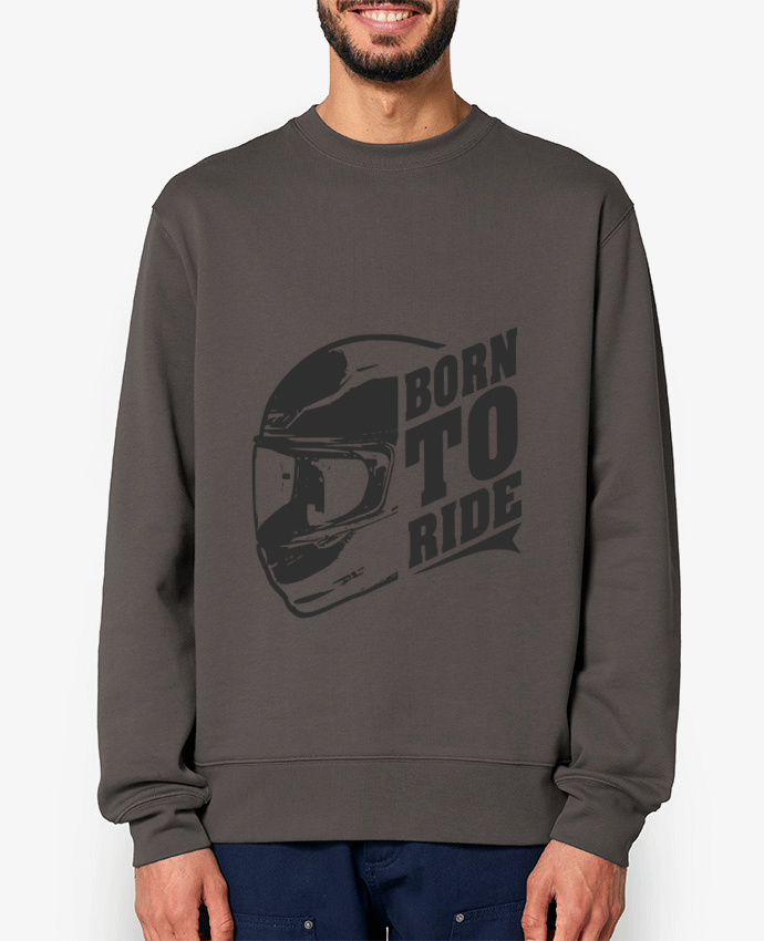 Sweat-shirt BORN TO RIDE Par SG LXXXIII