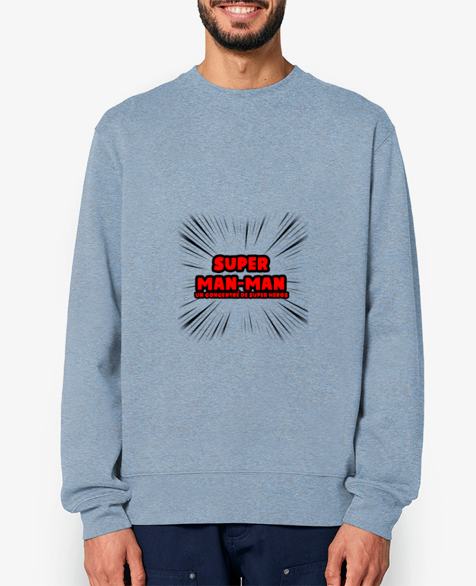 Sweat-shirt Super Man-Man Par lip