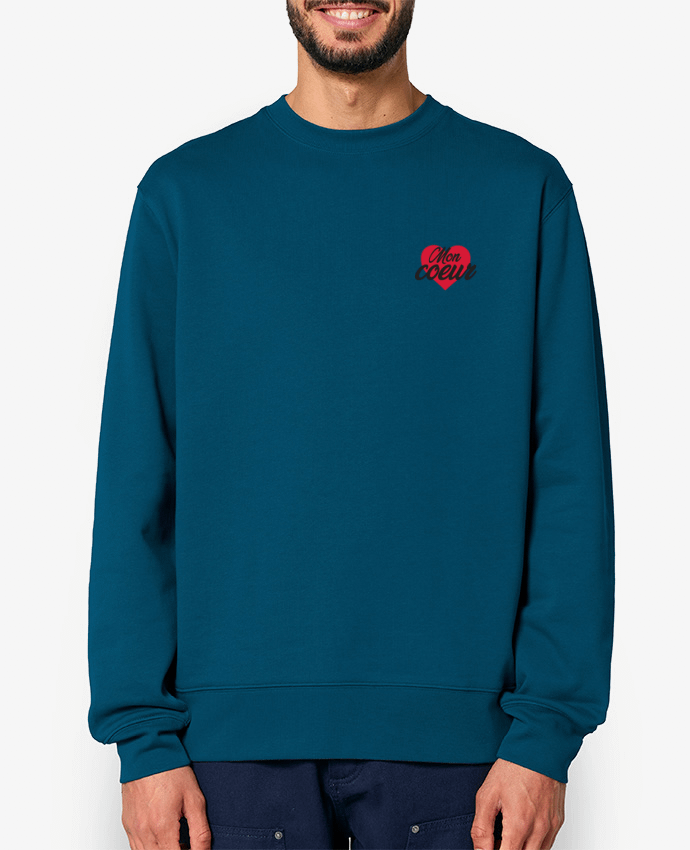 Sweat-shirt Mon coeur Par tunetoo