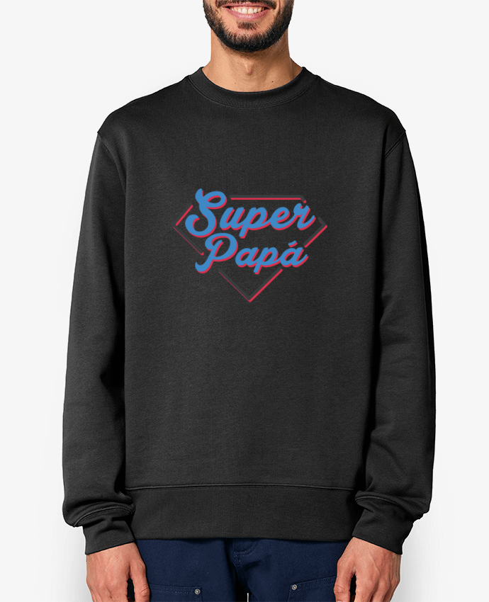 Sweat-shirt Super papá Par tunetoo