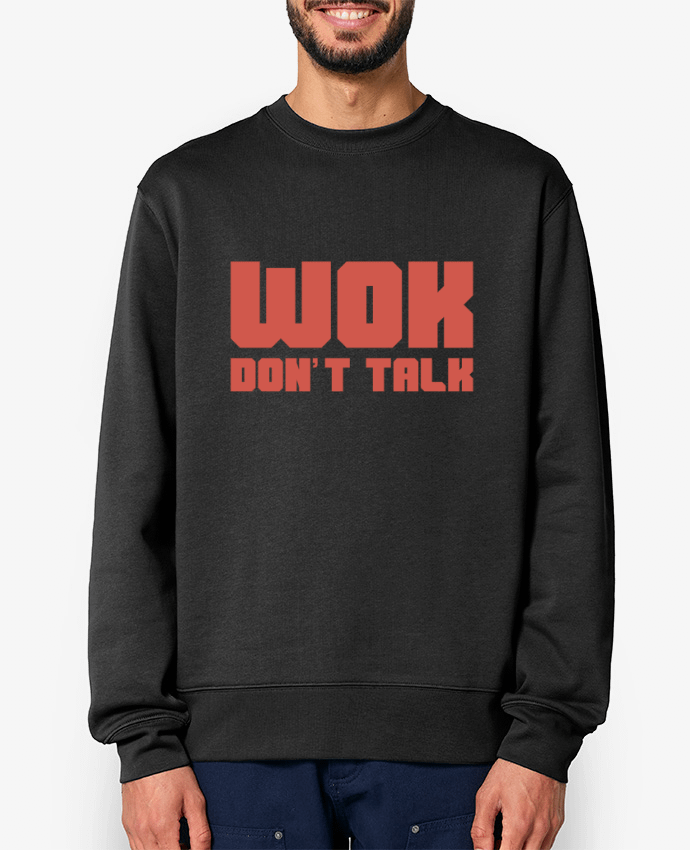 Sweat-shirt Wok don't talk Par tunetoo