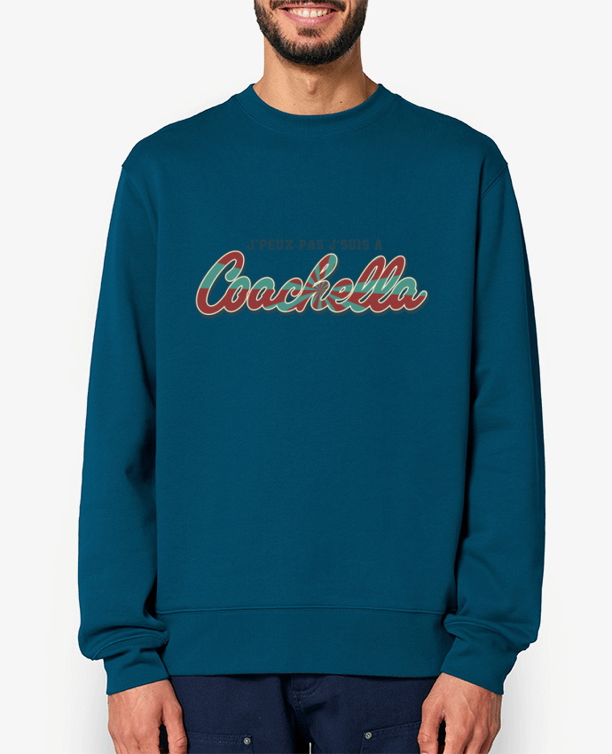 Sweat-shirt J'peux pas j'suis à Coachella Par tunetoo