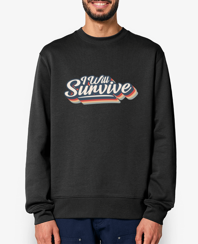 Sweat-shirt I will survive Par tunetoo