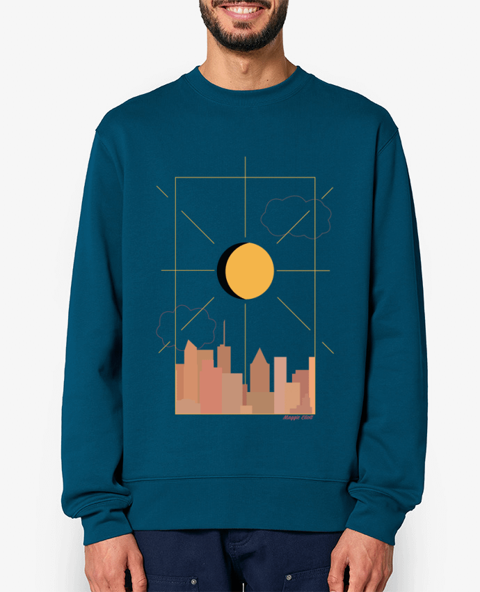 Sweat-shirt Ville abstraite Par Maggie E.