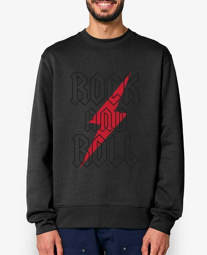 Sweat-shirt Rock And Roll Par Freeyourshirt.com