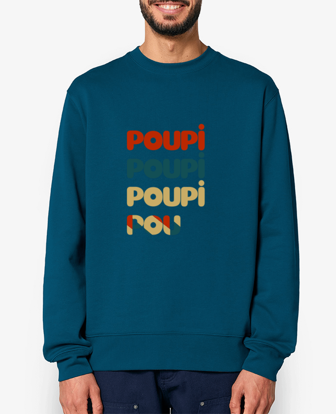 Sweat-shirt Poupi Poupi Poupi Pou Par Le petit monde de Kélyan