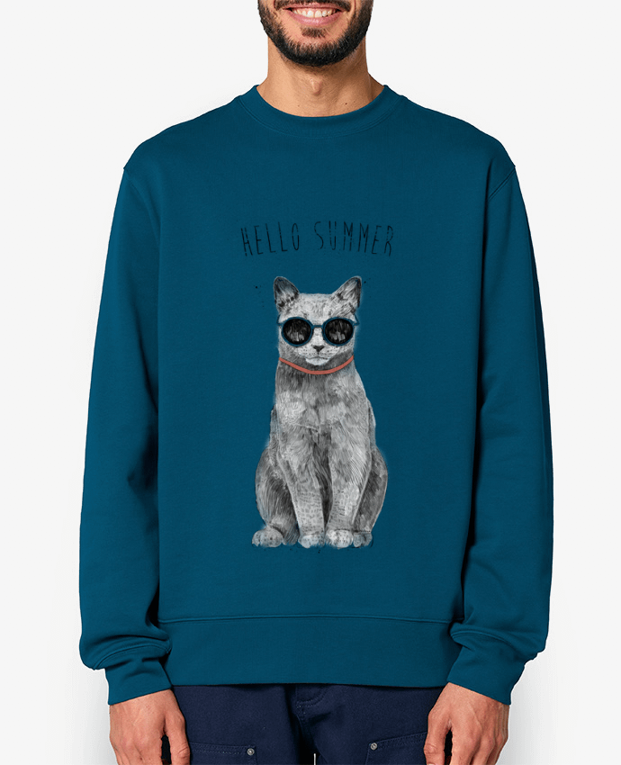 Sweat-shirt Hello Summer Par Balàzs Solti