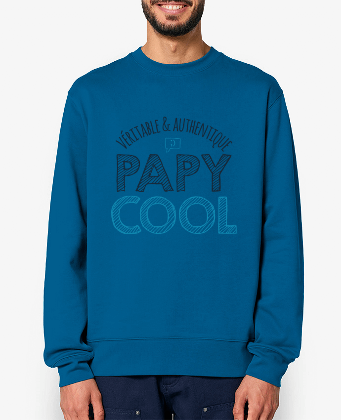 Sweat-shirt Véritable et authentique papy cool Par tunetoo