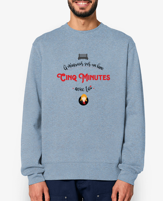 Sweat-shirt RENAUD 5 MINUTES AVEC TOI Par PTIT MYTHO