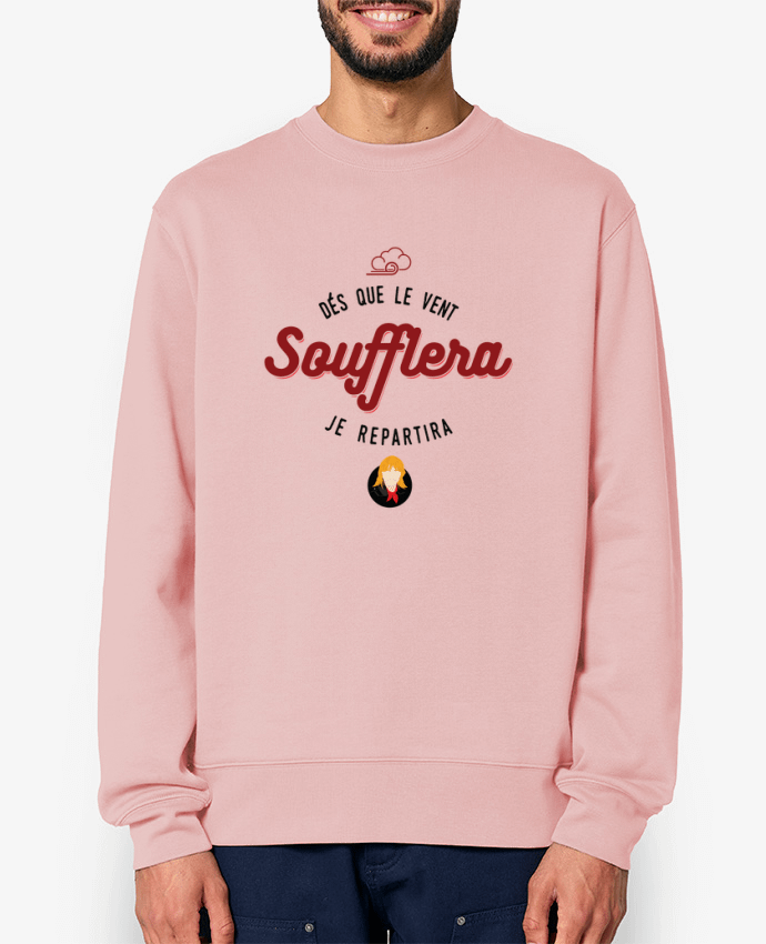 Sweat-shirt RENAUD DES QUE LE VENT SOUFFLERA JE REPARTIRA Par PTIT MYTHO