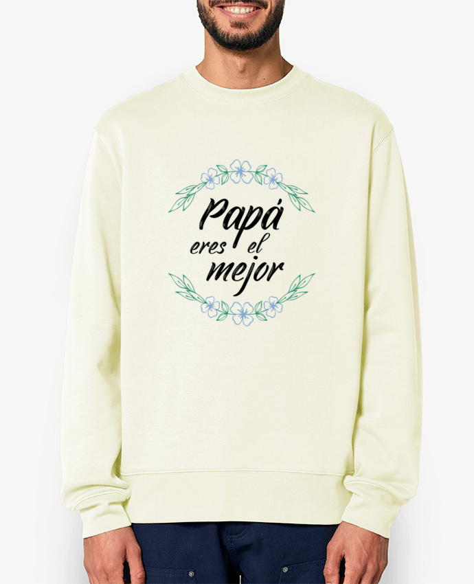 Sweat-shirt Papa eres el mejor Par tunetoo