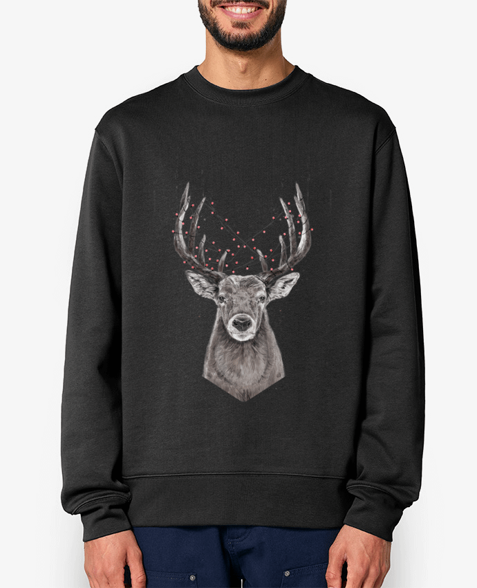 Sweat-shirt Xmas deer Par Balàzs Solti