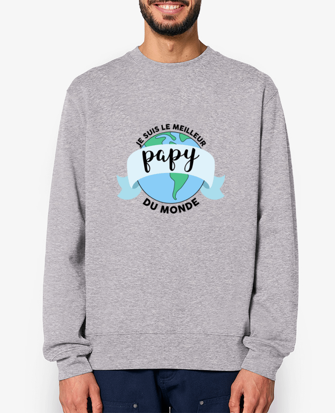 Sweat-shirt Je suis le meilleur papy du monde Par tunetoo