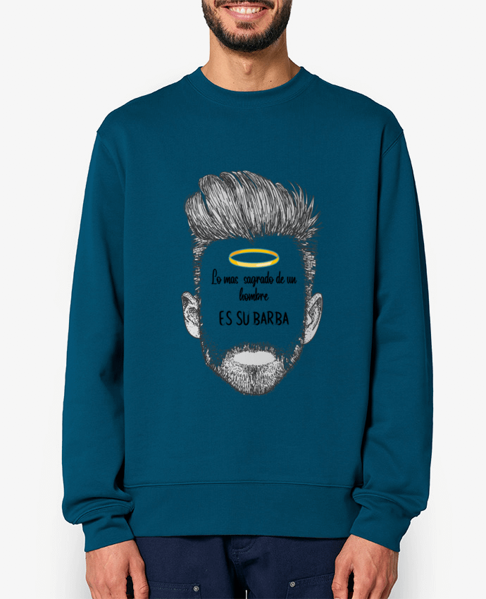 Sweat-shirt Barba Par Arturo Garcia 