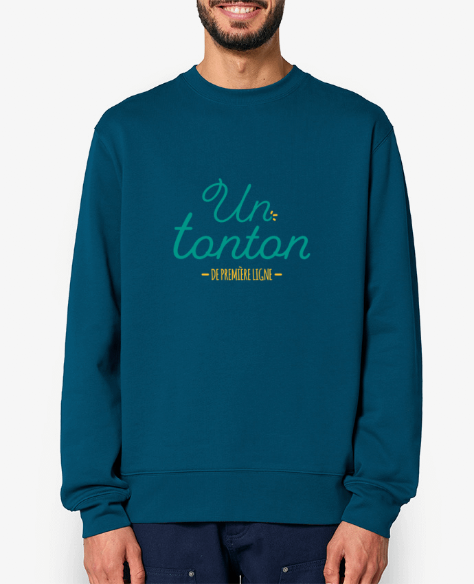 Sweat-shirt Un tonton de première ligne Par tunetoo