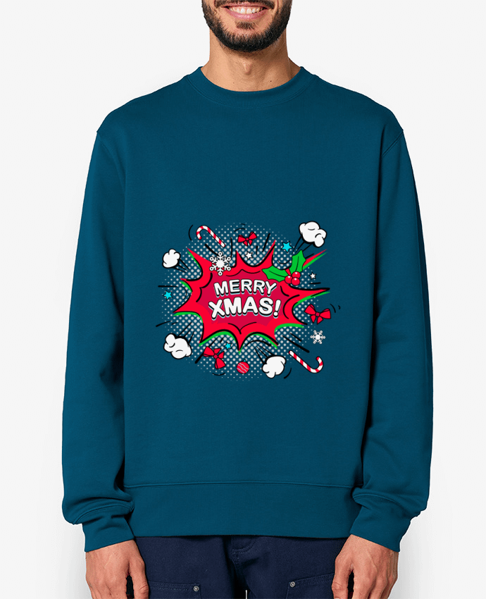 Sweat-shirt Merry XMAS Par MAX AND MORE