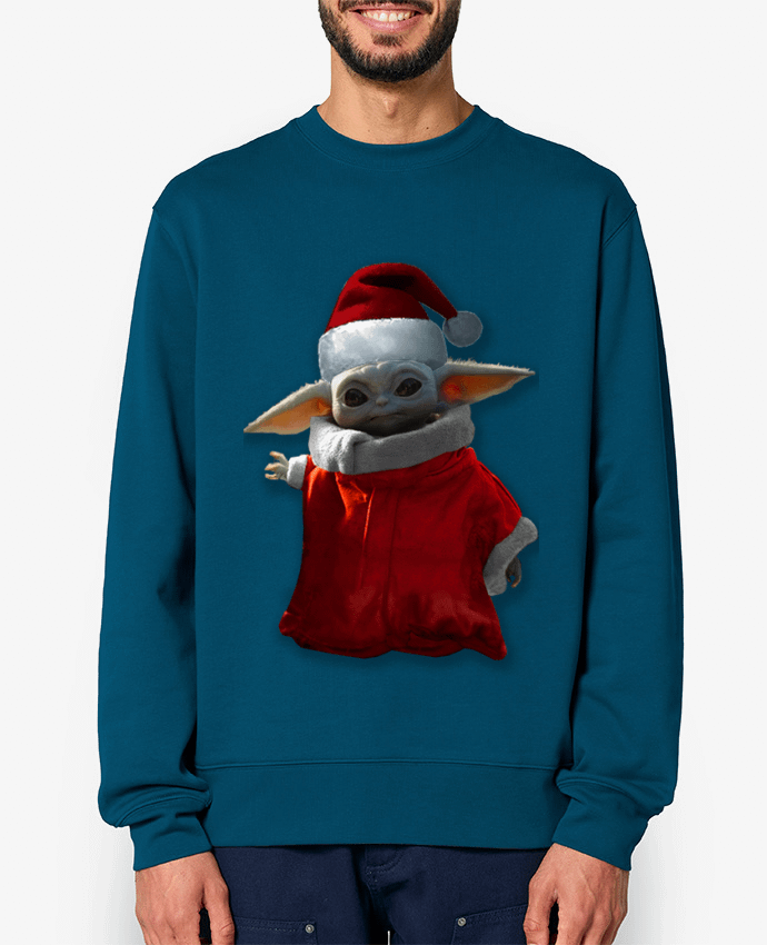Sweat-shirt Baby Yoda lutin de Noël Par Kaarto