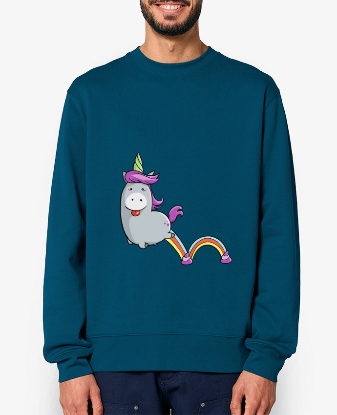 Sweat-shirt Licorne sautillante Par TOMI AX