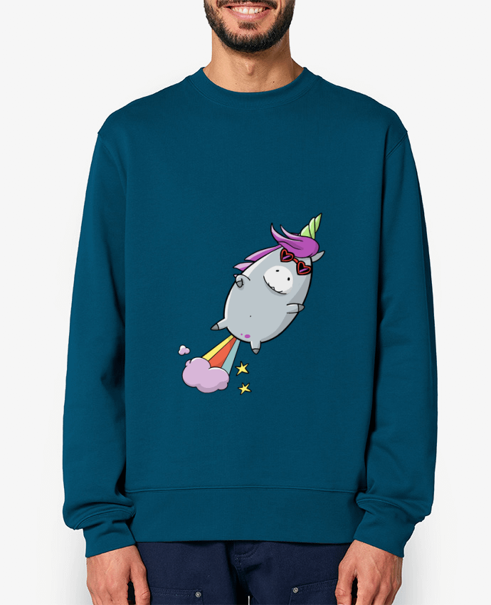 Sweat-shirt Licorne à propulsion naturelle Par TOMI AX