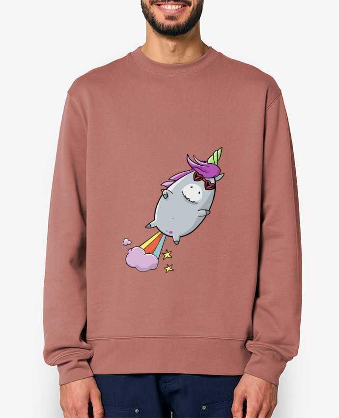 Sweat-shirt Licorne à propulsion naturelle Par TOMI AX