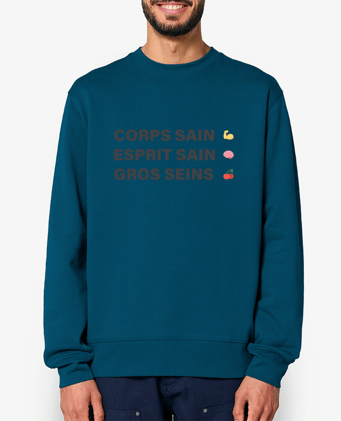 Sweat-shirt Corps sain Esprit Sain gros Seins Par tunetoo