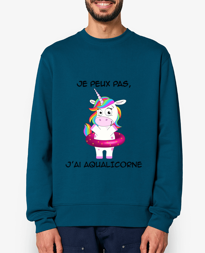 Sweat-shirt Aqualicorne Par Nathéo