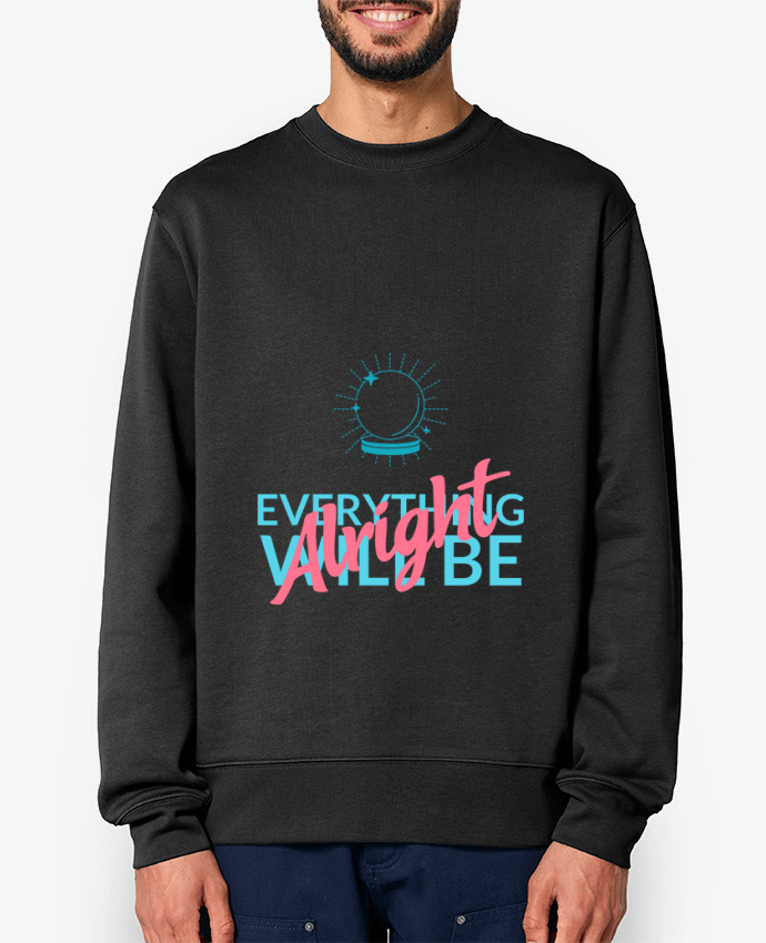 Sweat-shirt t-shirt-design-maker-with-an-optimistic-quote Par Wans-e Store