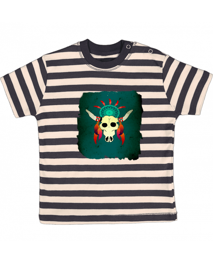 T-shirt baby with stripes Buffalo by Les Caprices de Filles
