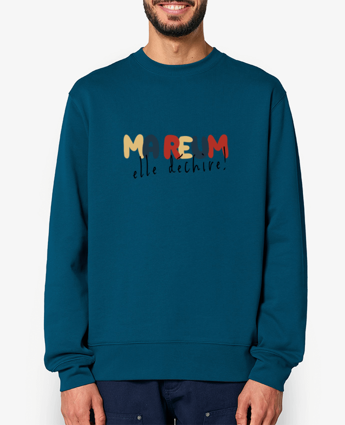 Sweat-shirt Ma reum elle déchire! Par Le petit monde de Kélyan