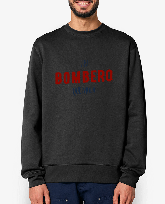 Sweat-shirt Un bombero que mola Par tunetoo