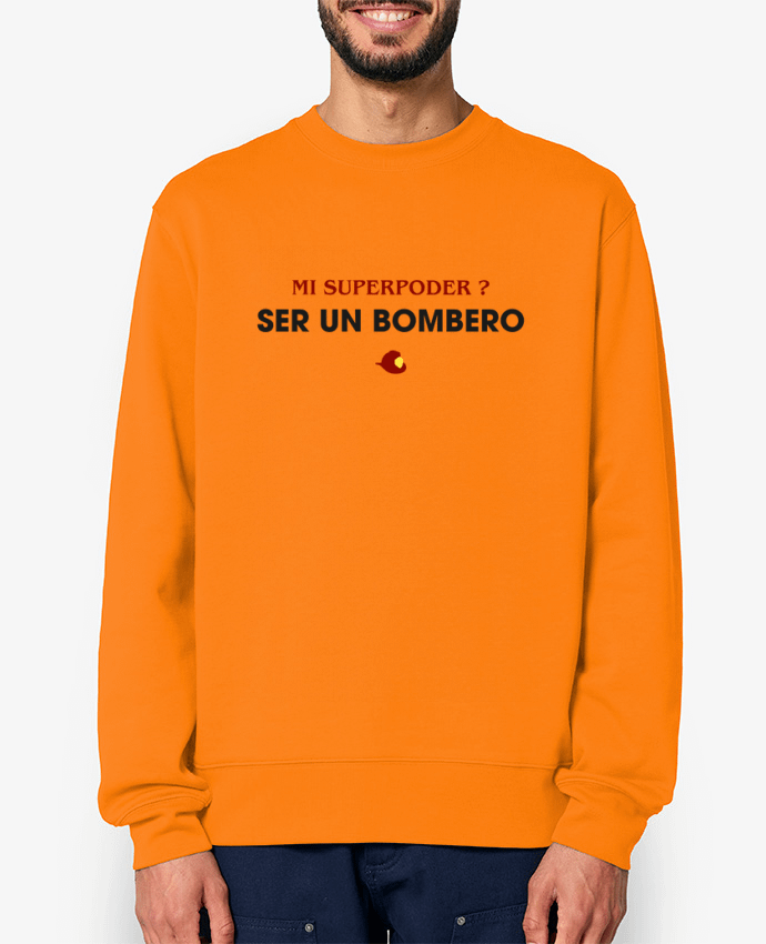 Sweat-shirt Mi superpoder ? Ser un bombero Par tunetoo