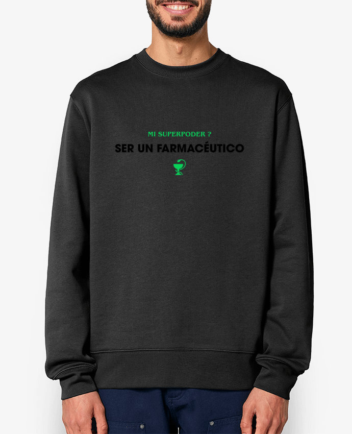 Sweat-shirt Mi superpoder ? Ser un farmacéutico Par tunetoo