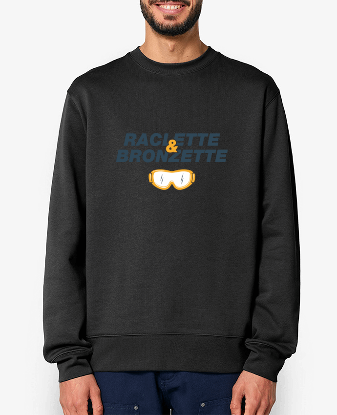 Sweat-shirt Raclette et Bronzette - Ski Par tunetoo