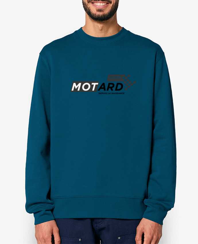 Sweat-shirt Super motard depuis la naissance Par tunetoo