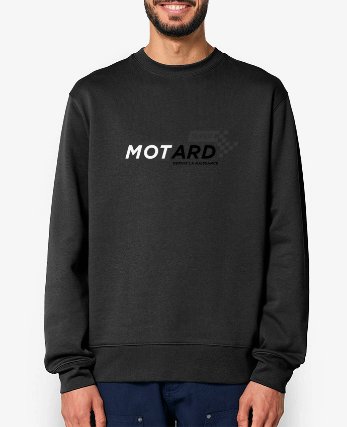 Sweat-shirt Super motard depuis la naissance Par tunetoo