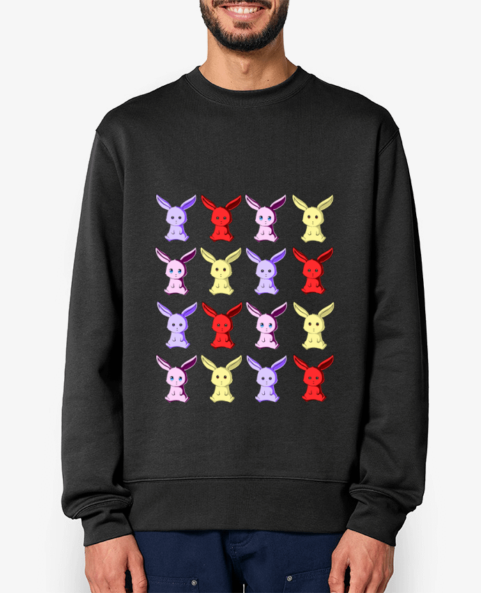 Sweat-shirt Conejitos de Colores Par MaaxLoL