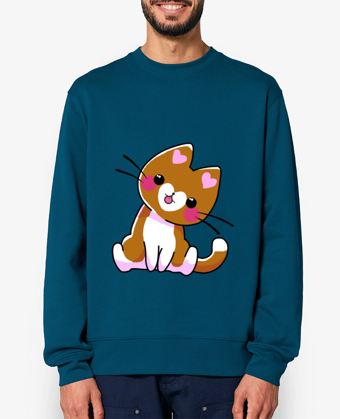 Sweat-shirt Gatito Corazón Par MaaxLoL