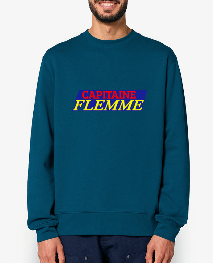 Sweat-shirt Capitaine Flemme Par CREATIVE SHIRTS