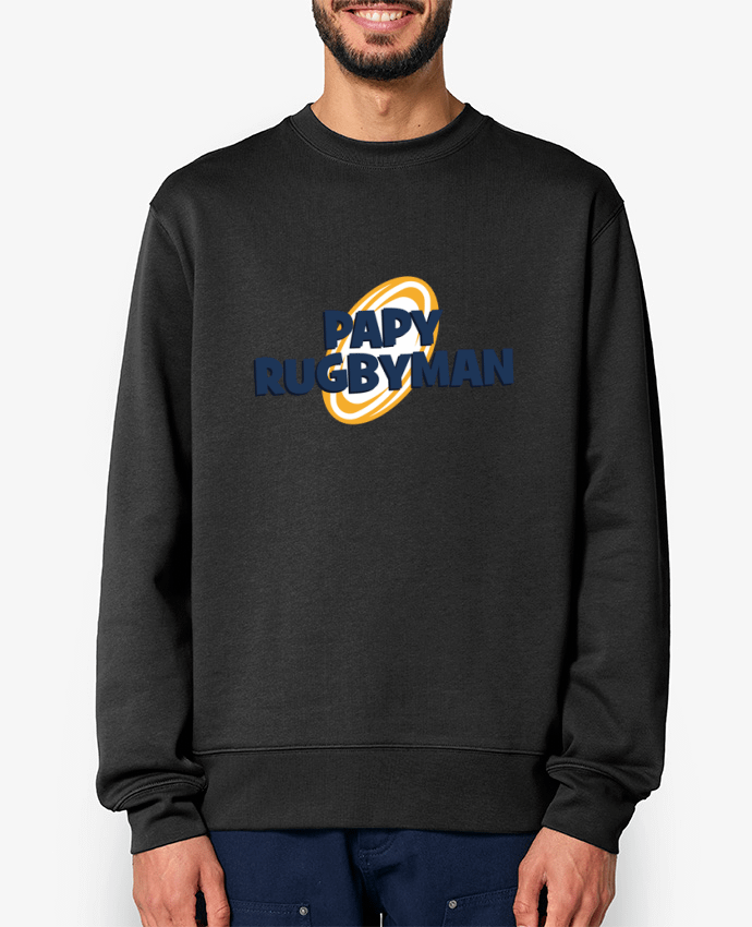 Sweat-shirt Papy rugbyman Par tunetoo