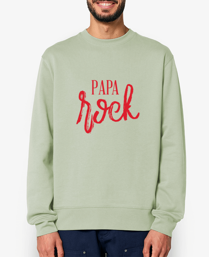 Sweat-shirt Papa Rock Par tunetoo