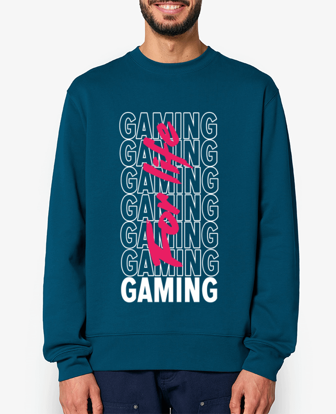 Sweat-shirt Gaming for life Par KEVYN