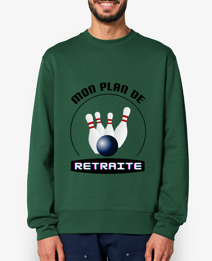 Sweat-shirt Mon plan de retraite bowling - cadeau retraite Par Boxsoo