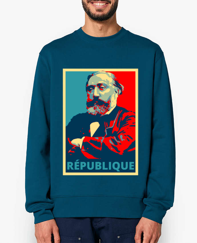 Sweat-shirt Léon Gambetta - République Par Hémipléjik