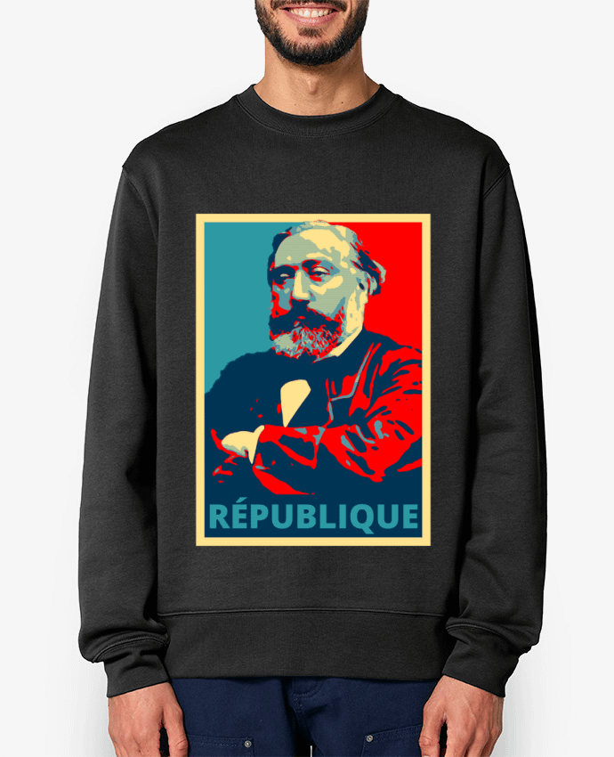 Sweat-shirt Léon Gambetta - République Par Hémipléjik