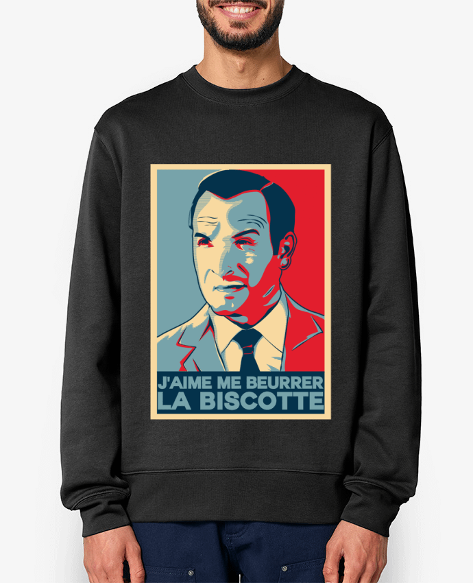 Sweat-shirt OSS 117 la biscotte Par PTIT MYTHO