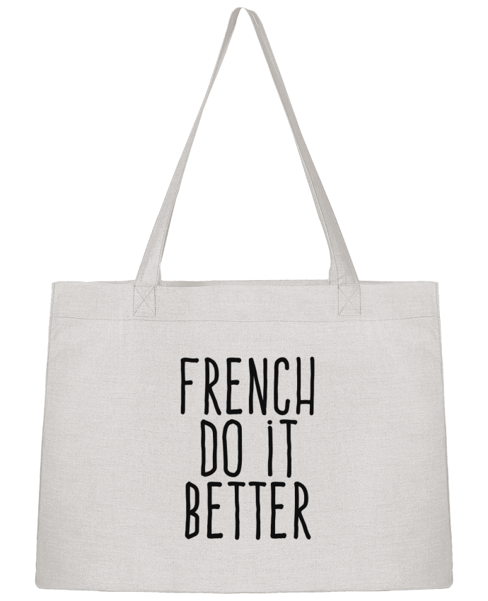 Shopping tote bag Stanley Stella French do it better by justsayin