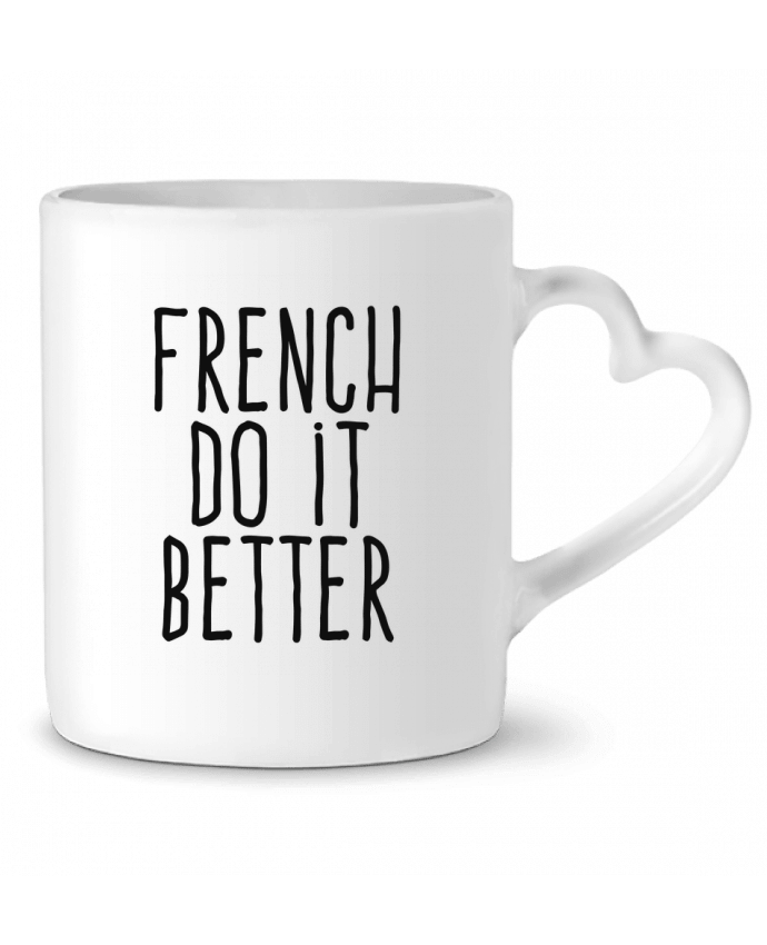 Taza Corazón French do it better por justsayin